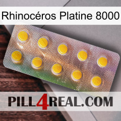 Rhinocéros Platine 8000 new11